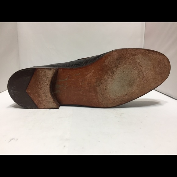 Lopez Taibo Brown Teju Lizard Loafers Men's Sz 7.5 - Picture 7 of 12